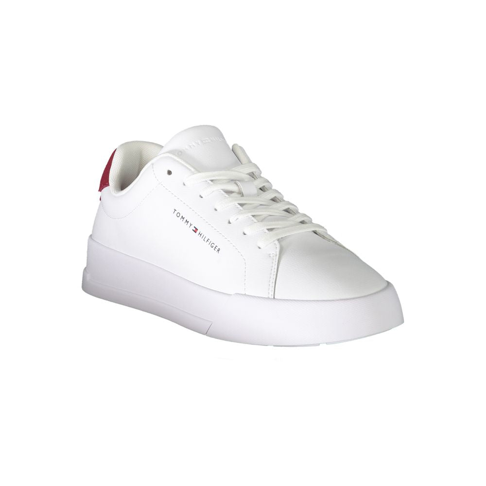 Tommy Hilfiger Weißes Leder Herren Sneaker