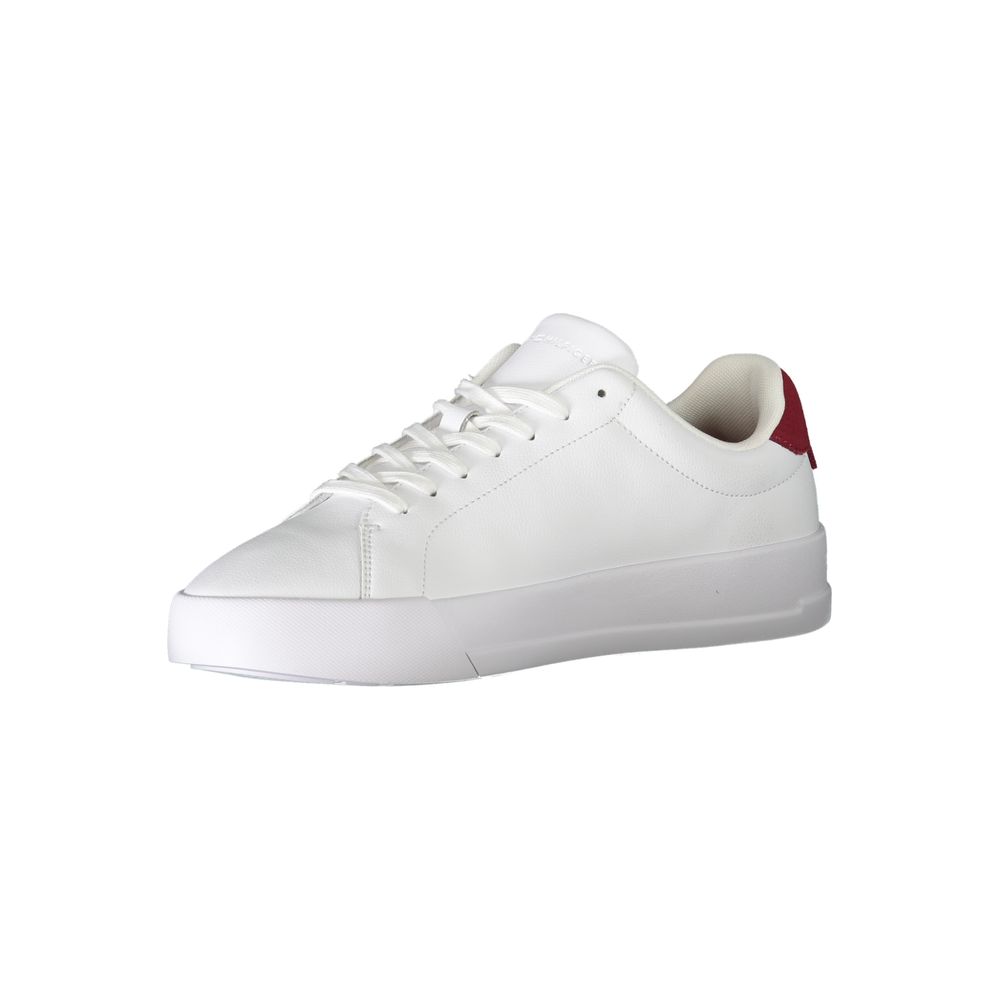 Tommy Hilfiger Weißes Leder Herren Sneaker