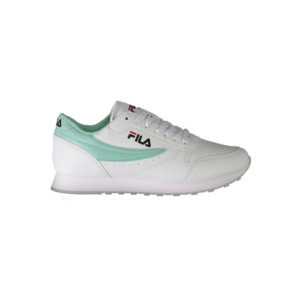 Fila Weißer Polyester Damen Sneaker