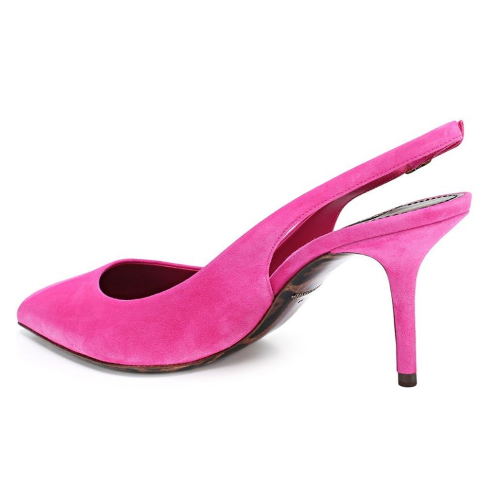 Dolce & Gabbana Fuchsia Leder Di Capra Pumps