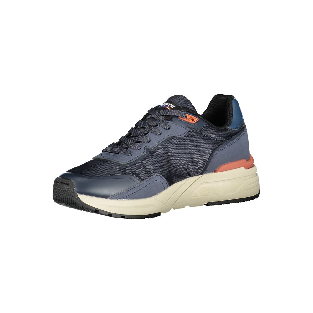 Blauer Polyester Sneaker