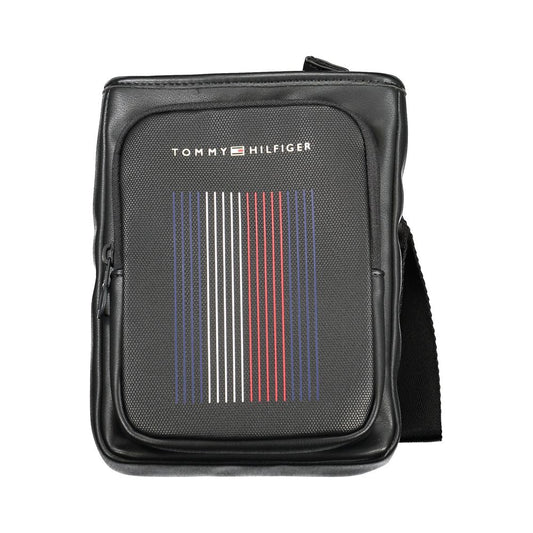 Tommy Hilfiger Schwarze Polyethylen-Umhängetasche