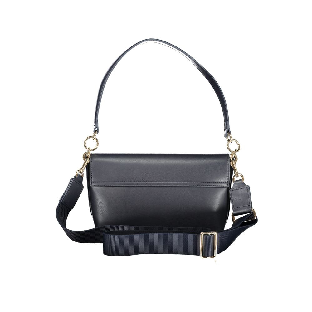 Tommy Hilfiger Blaue Polyethylen-Handtasche