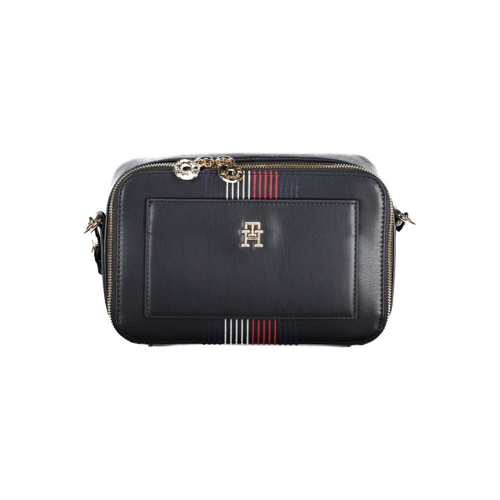 Tommy Hilfiger Blaue Polyethylen-Handtasche