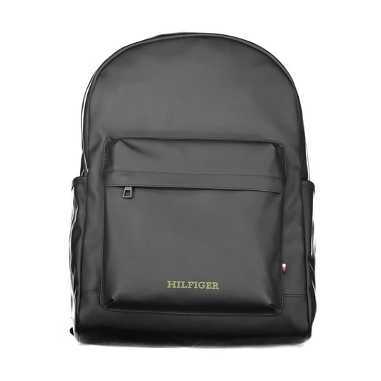 Tommy Hilfiger Schwarzer Polyester-Rucksack