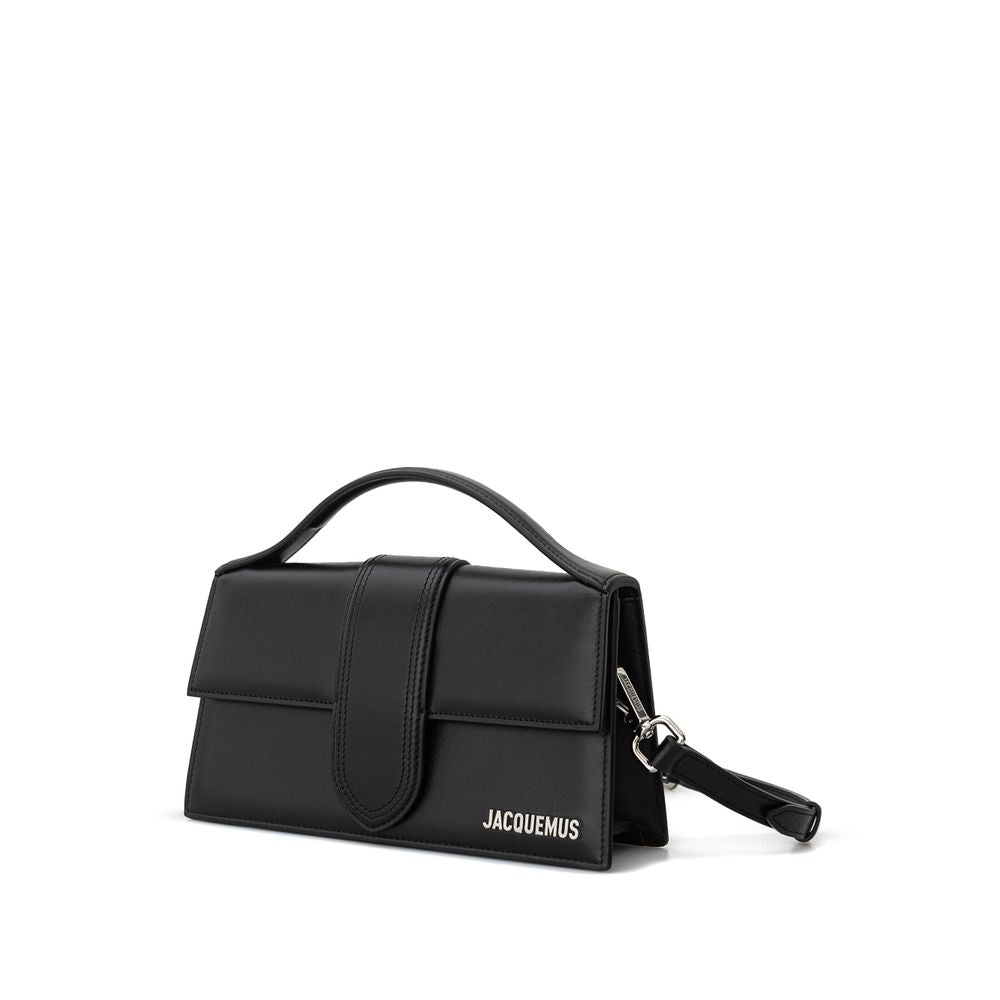 Jacquemus Schwarze Lederhandtasche