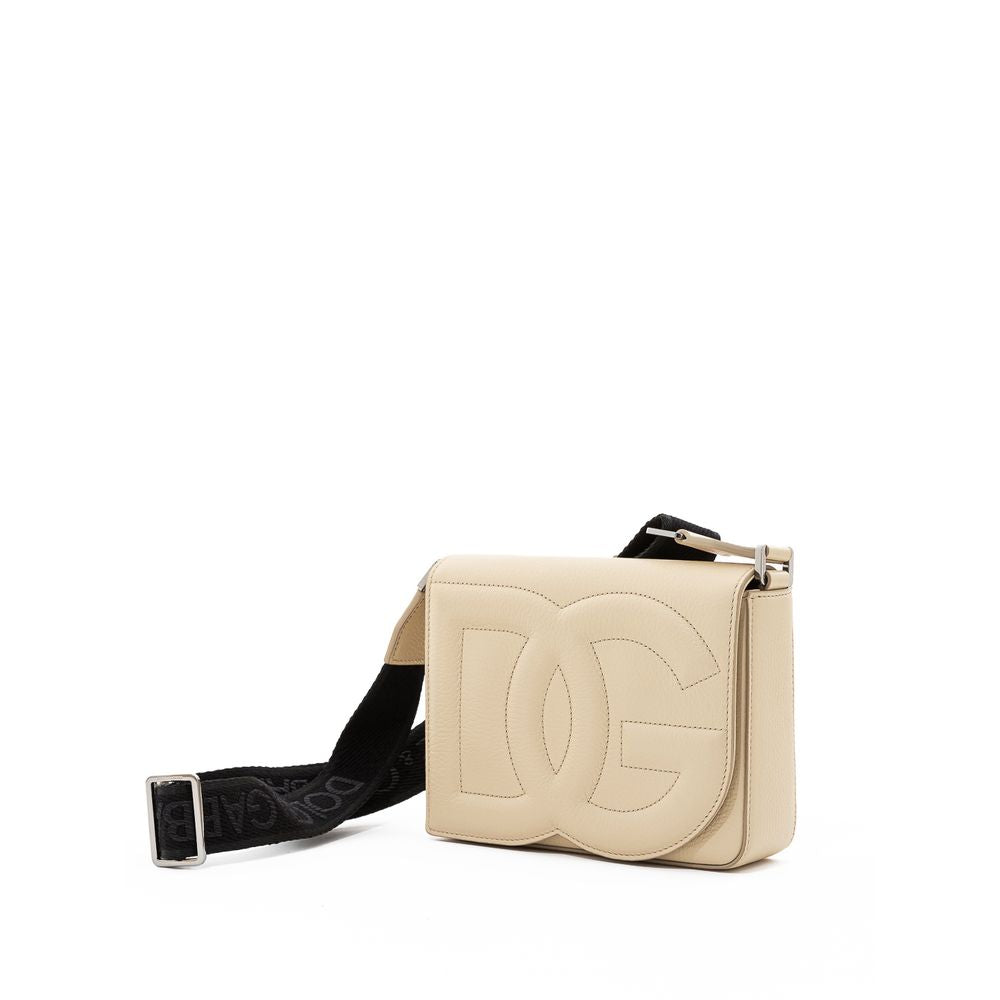 Dolce & Gabbana Beige Ledertasche