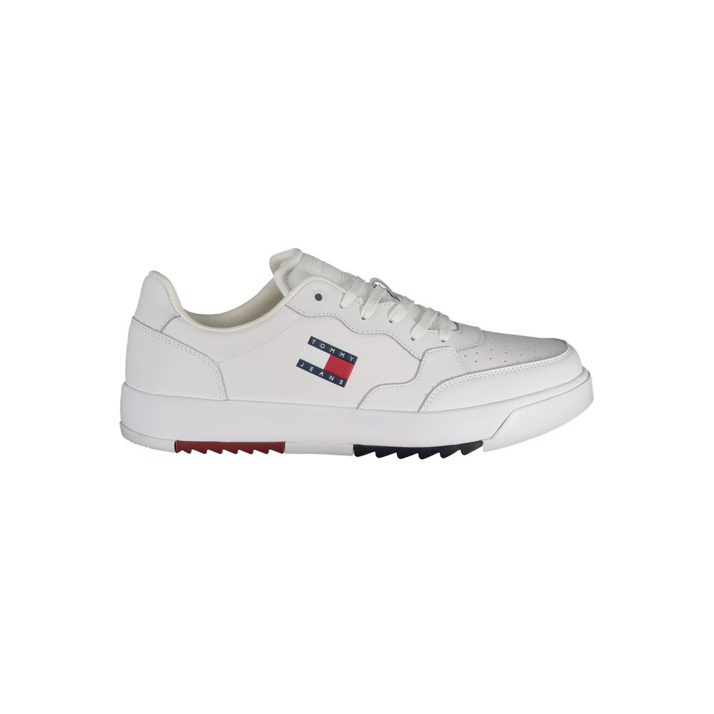 Tommy Hilfiger Sneaker aus weißem Polyester