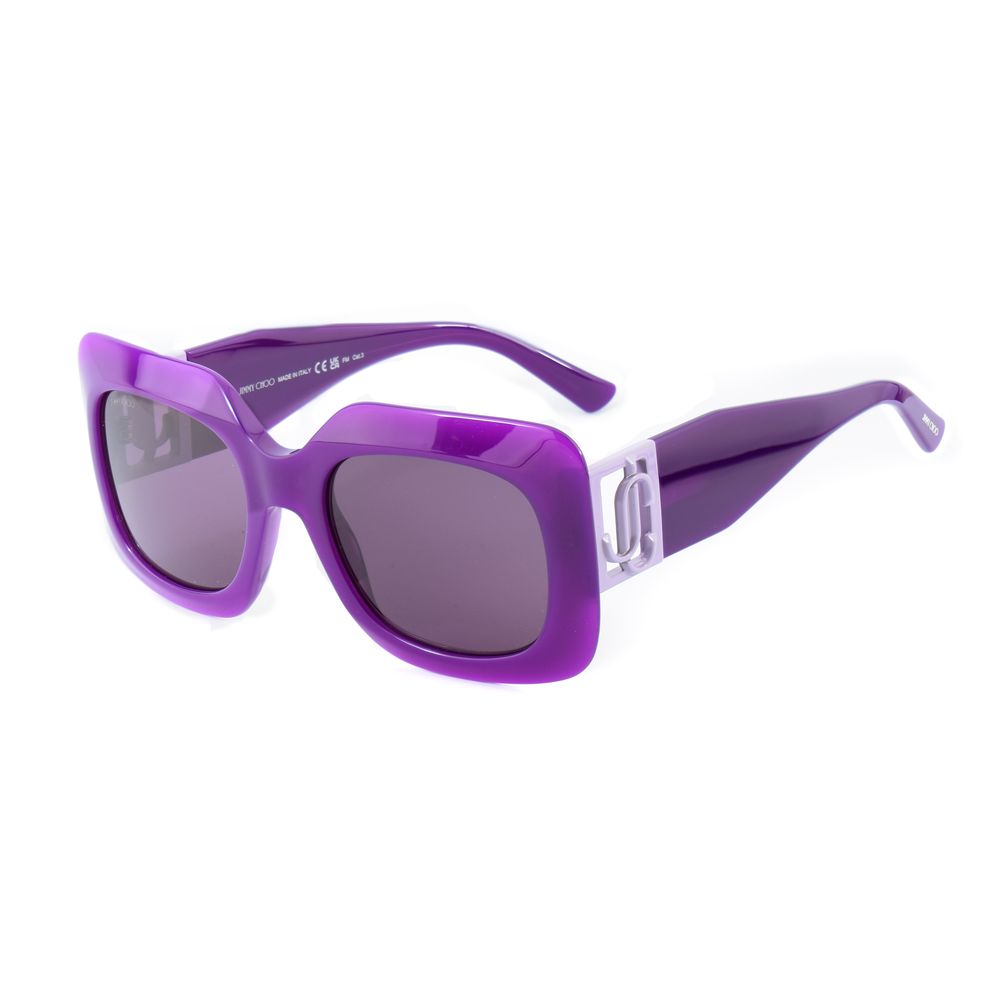 Jimmy Choo Lila Sonnenbrille aus Harz