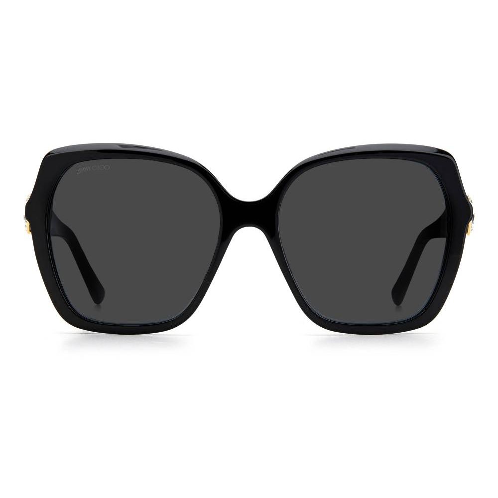 Jimmy Choo Schwarze Acetat-Sonnenbrille