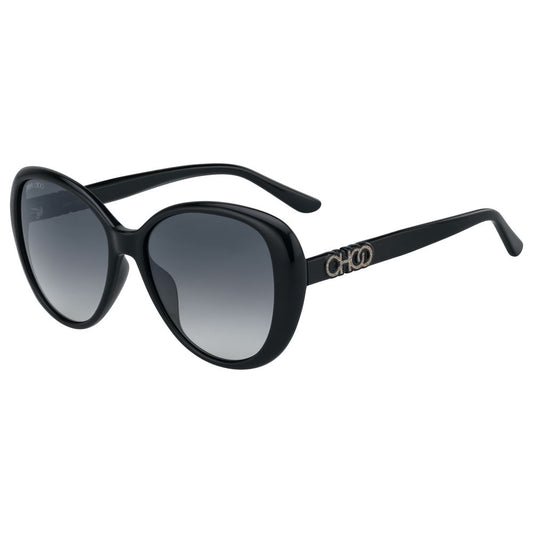 Jimmy Choo Schwarz gespritzte Sonnenbrille