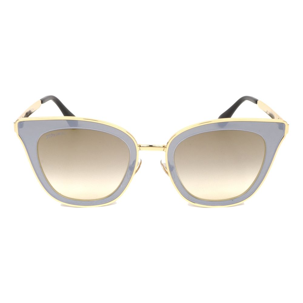 Jimmy Choo Goldene Metall-Sonnenbrille