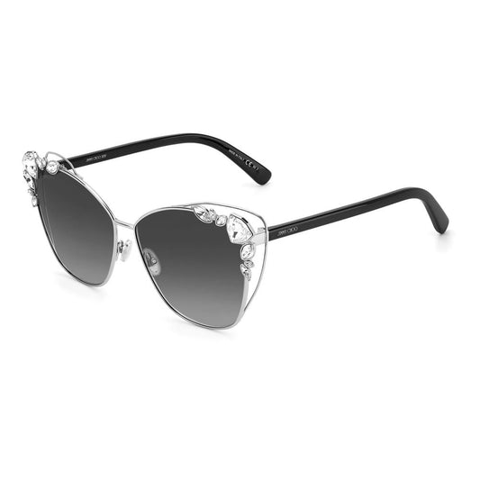 Jimmy Choo Schwarze Kunstharz-Sonnenbrille