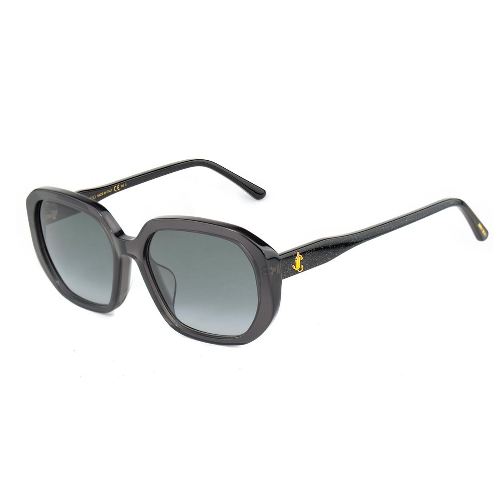 Jimmy Choo Schwarze Acetat-Sonnenbrille