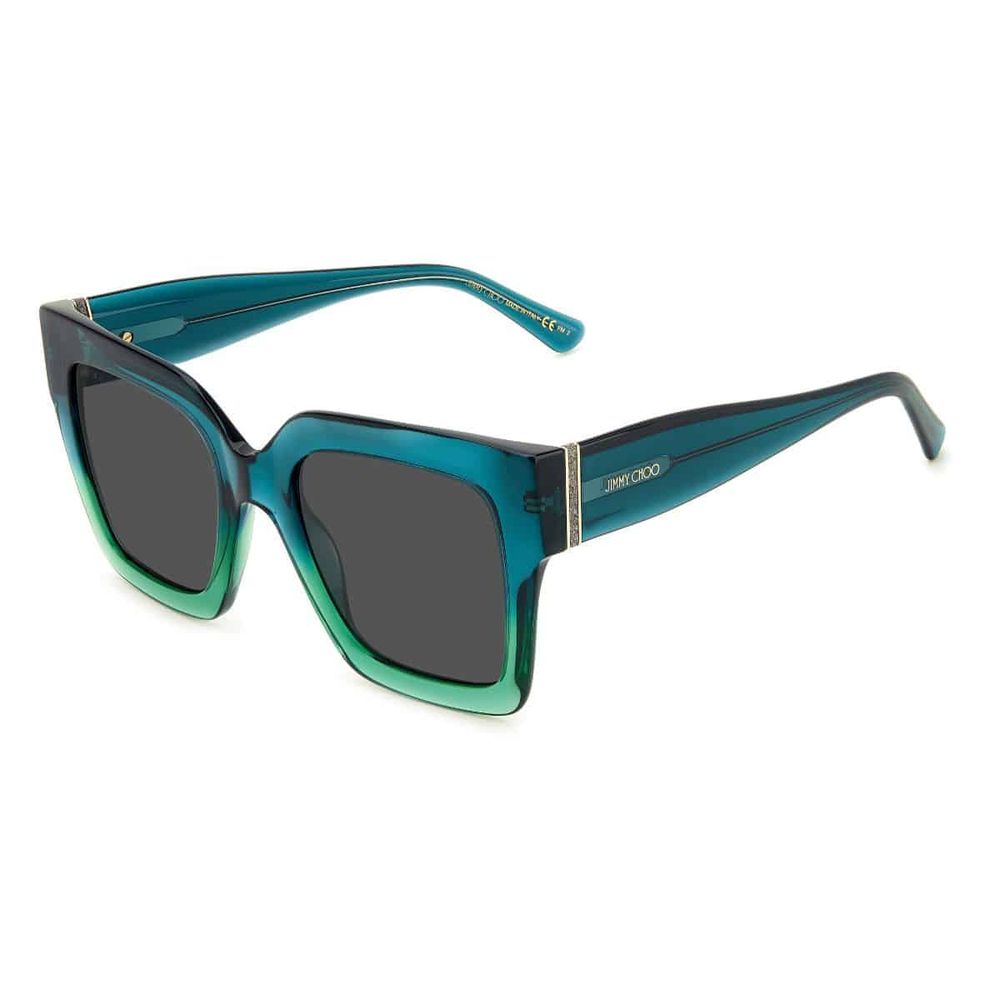 Jimmy Choo Blaue Acetat-Sonnenbrille