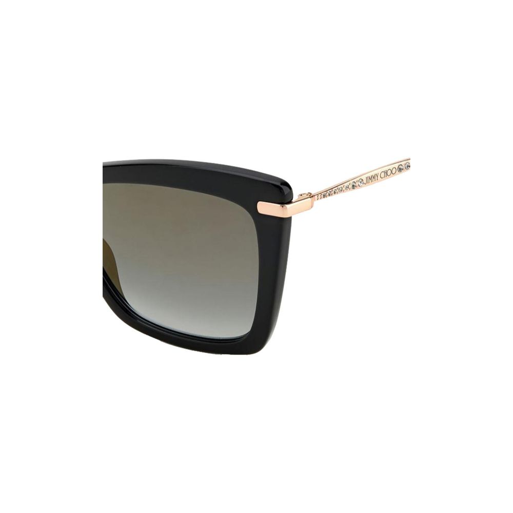 Jimmy Choo Schwarze Acetat-Sonnenbrille