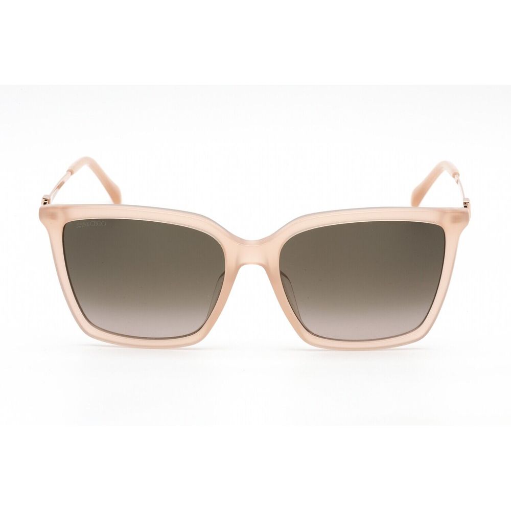 Jimmy Choo Goldene Metall-Sonnenbrille