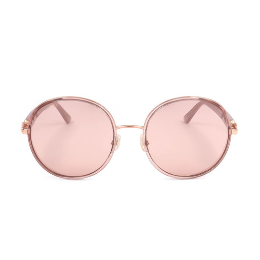 Jimmy Choo Goldene Metall-Sonnenbrille