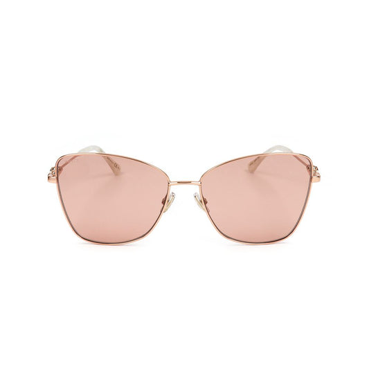 Jimmy Choo Goldene Metall-Sonnenbrille