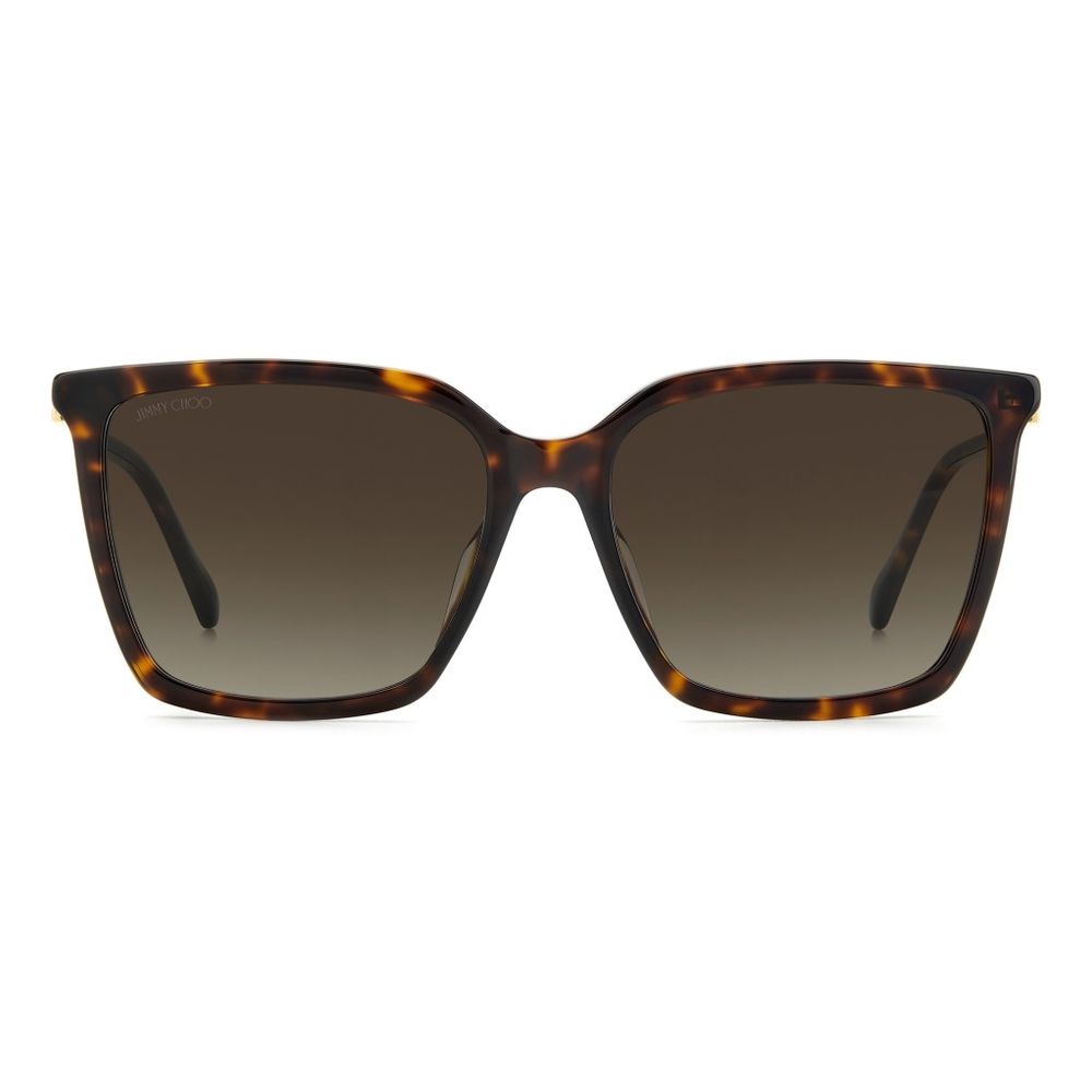 Jimmy Choo Goldene Metall-Sonnenbrille