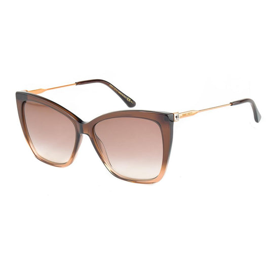 Jimmy Choo Braune Metall-Sonnenbrille