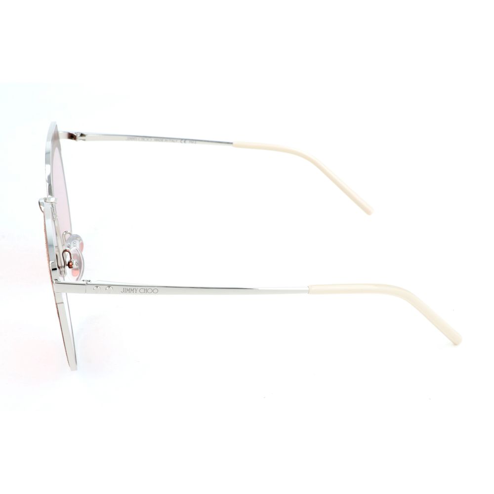 Jimmy Choo Graue Metall-Sonnenbrille