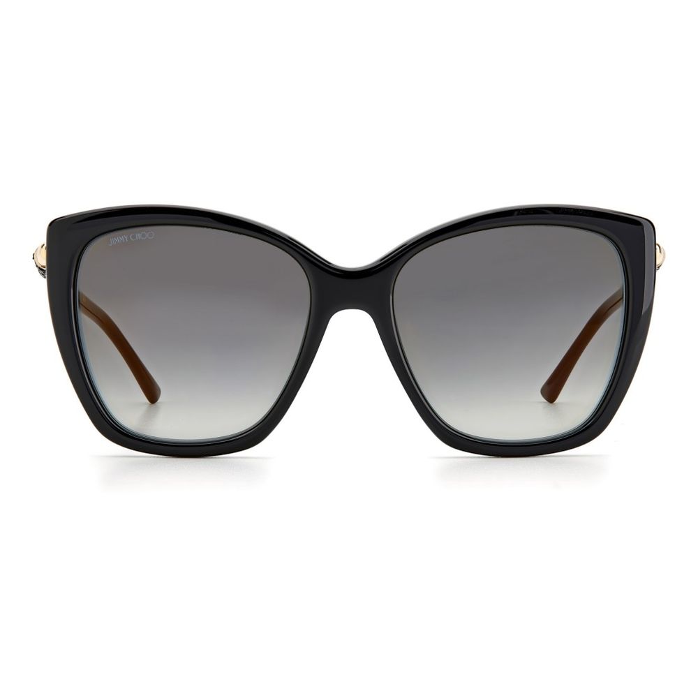 Jimmy Choo Schwarze Plastiksonnenbrille