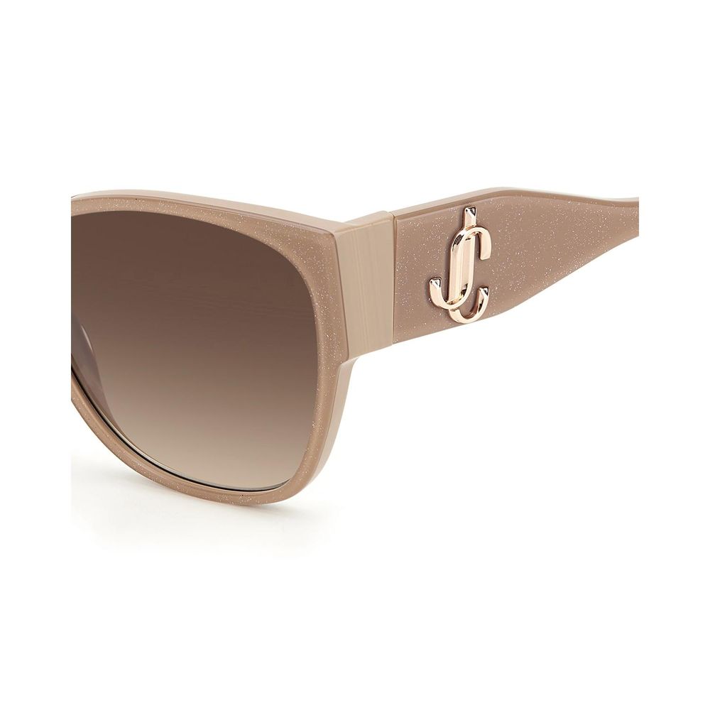 Jimmy Choo Rosa Acetat-Sonnenbrille