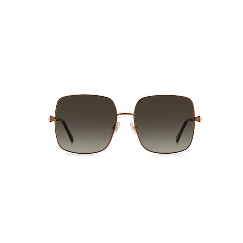 Jimmy Choo Braune Metall-Sonnenbrille