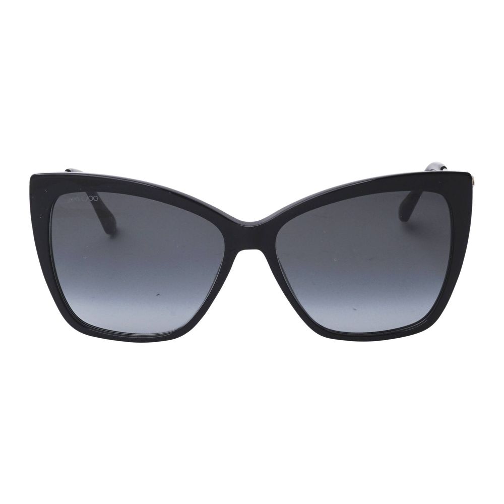 Jimmy Choo Schwarze Metall-Sonnenbrille