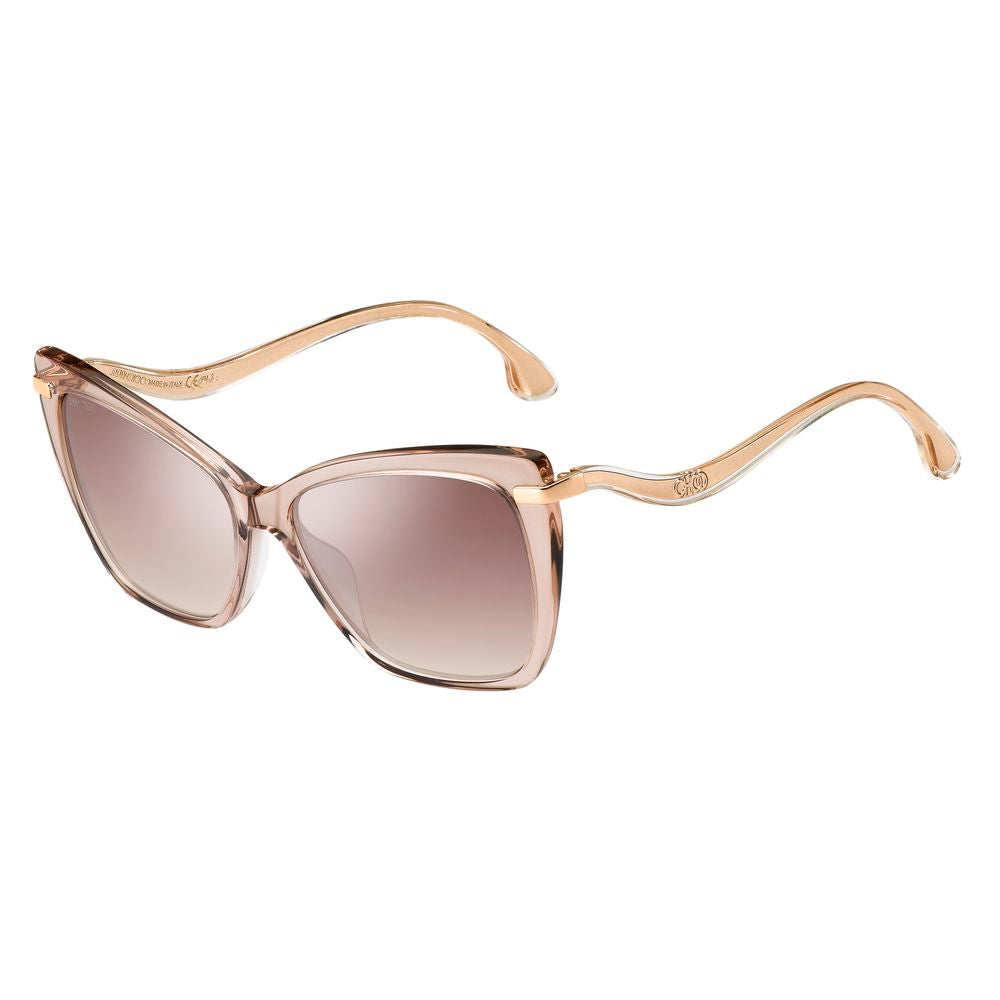 Jimmy Choo Beige Acetat-Sonnenbrille