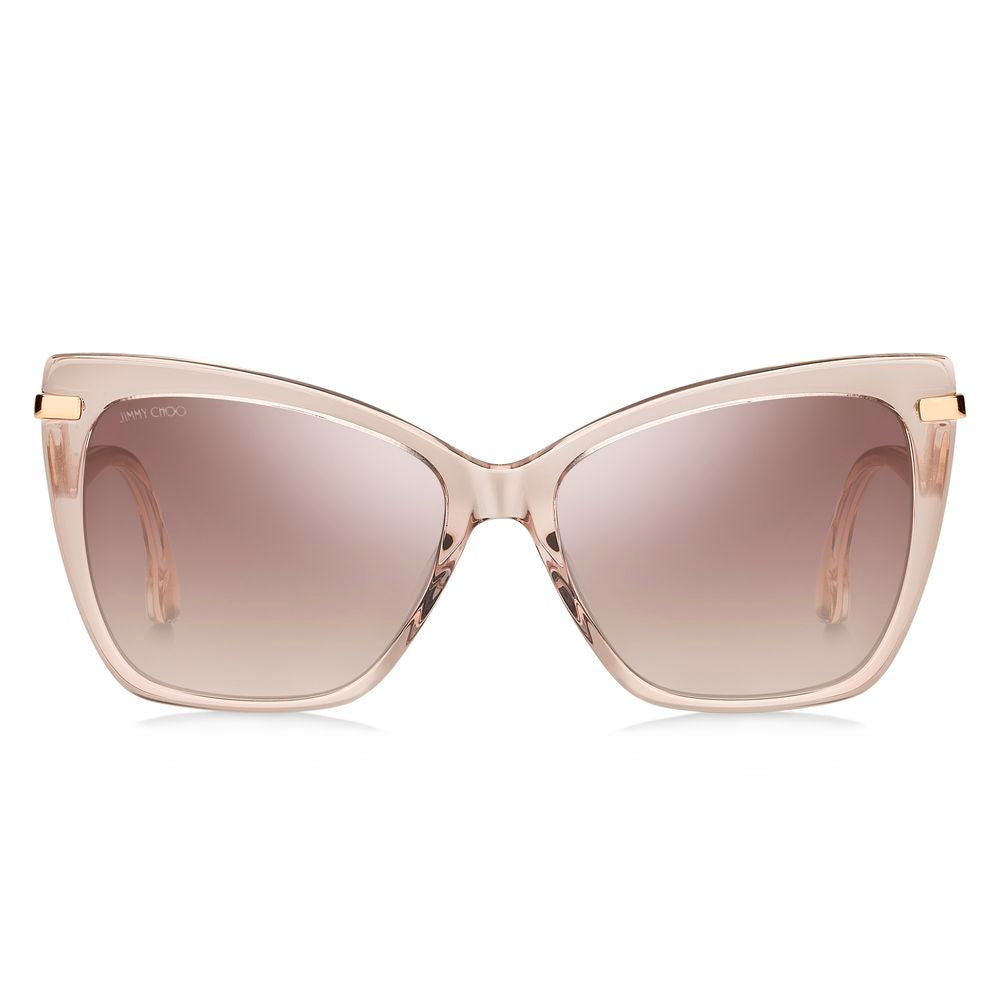 Jimmy Choo Beige Acetat-Sonnenbrille