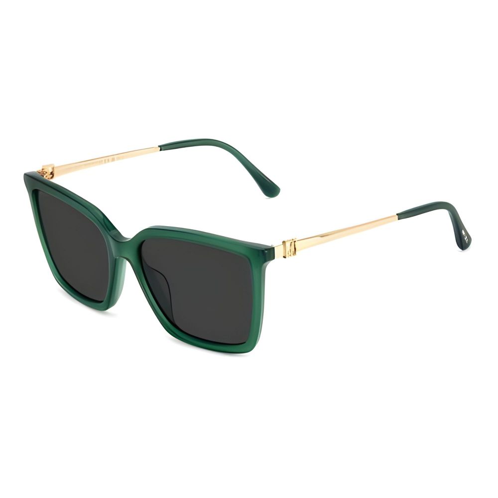 Jimmy Choo Goldene Metall-Sonnenbrille