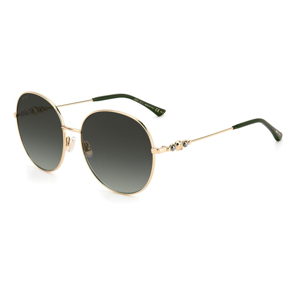 Jimmy Choo Bicolor-Edelstahl-Sonnenbrille