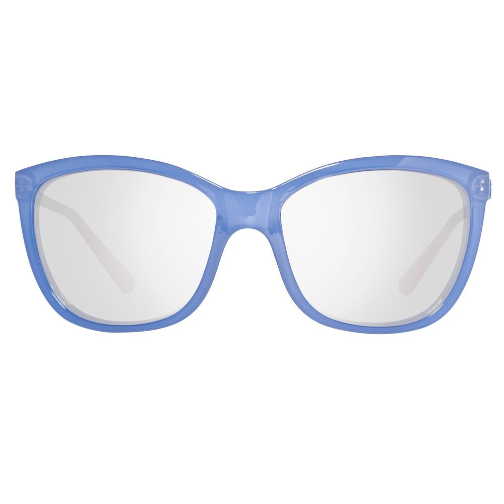 Guess Blaue Plastiksonnenbrille