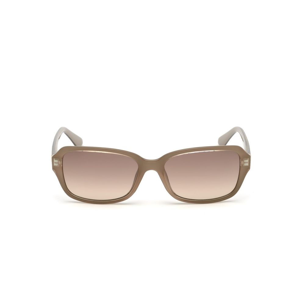 Guess Beige gespritzte Sonnenbrille