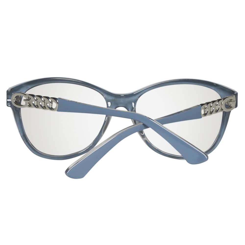 Guess Blaue Plastiksonnenbrille