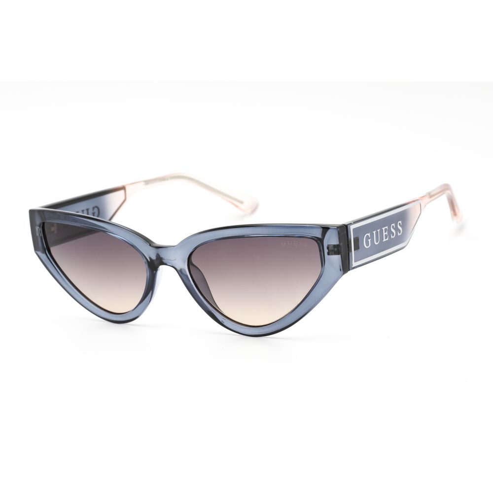 Guess Blaue Plastiksonnenbrille