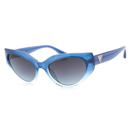 Guess Blaue Plastiksonnenbrille