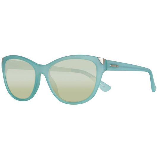 Guess Blaue Plastiksonnenbrille