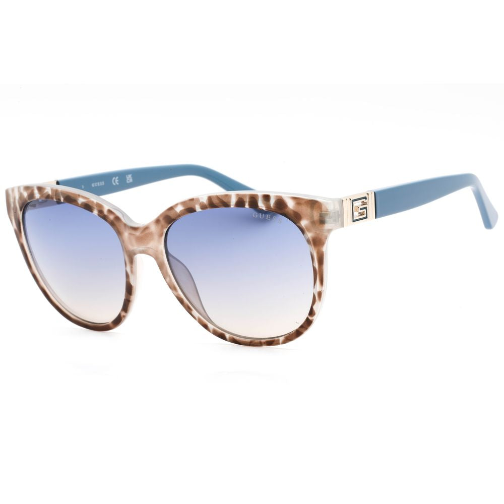 Guess Blaue Plastiksonnenbrille