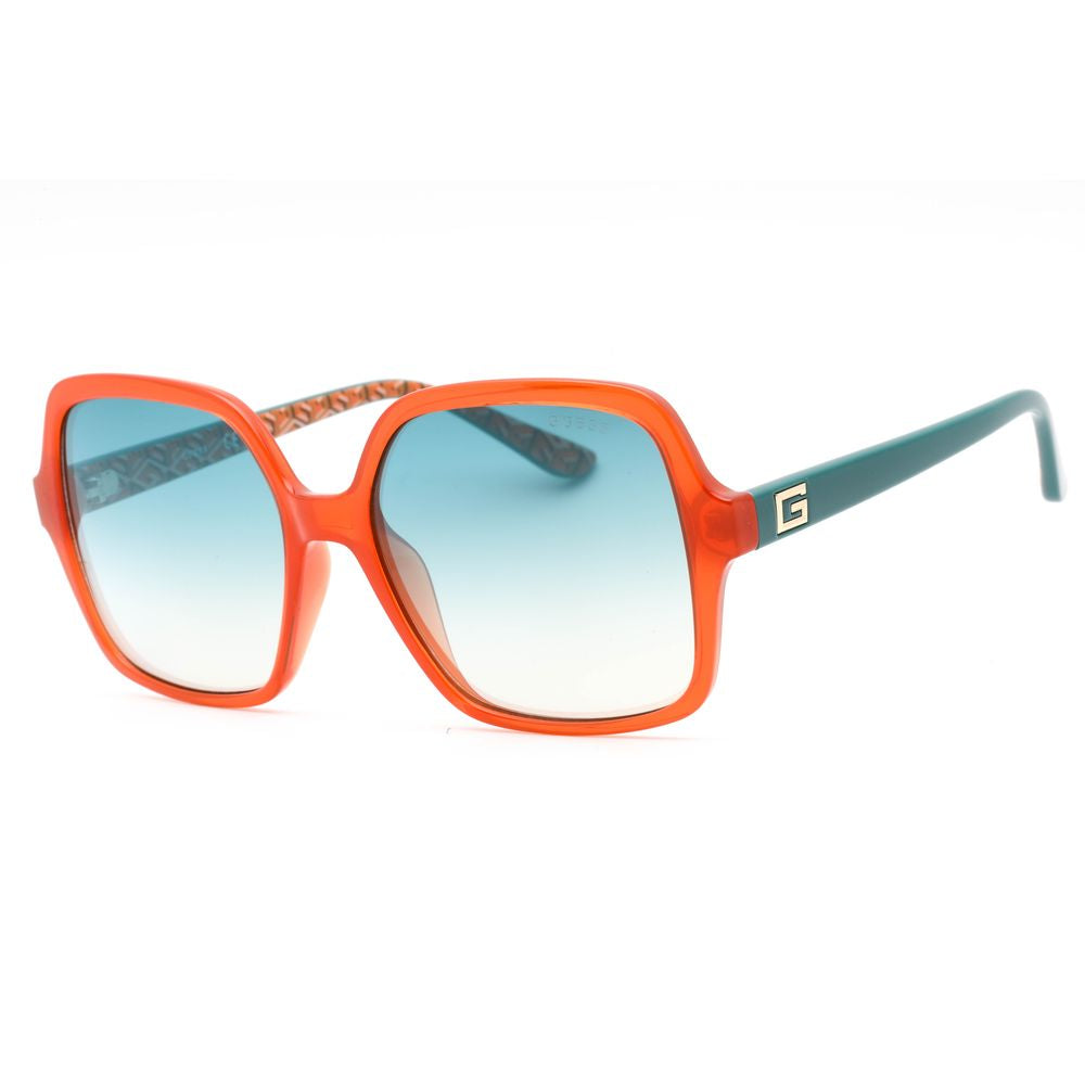 Guess Orangefarbene Plastiksonnenbrille