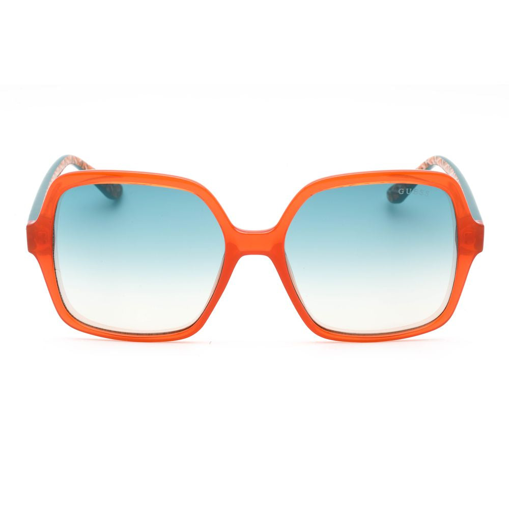 Guess Orangefarbene Plastiksonnenbrille