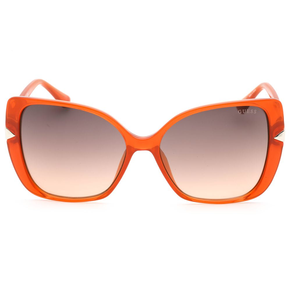 Guess Orangefarbene Harz-Sonnenbrille