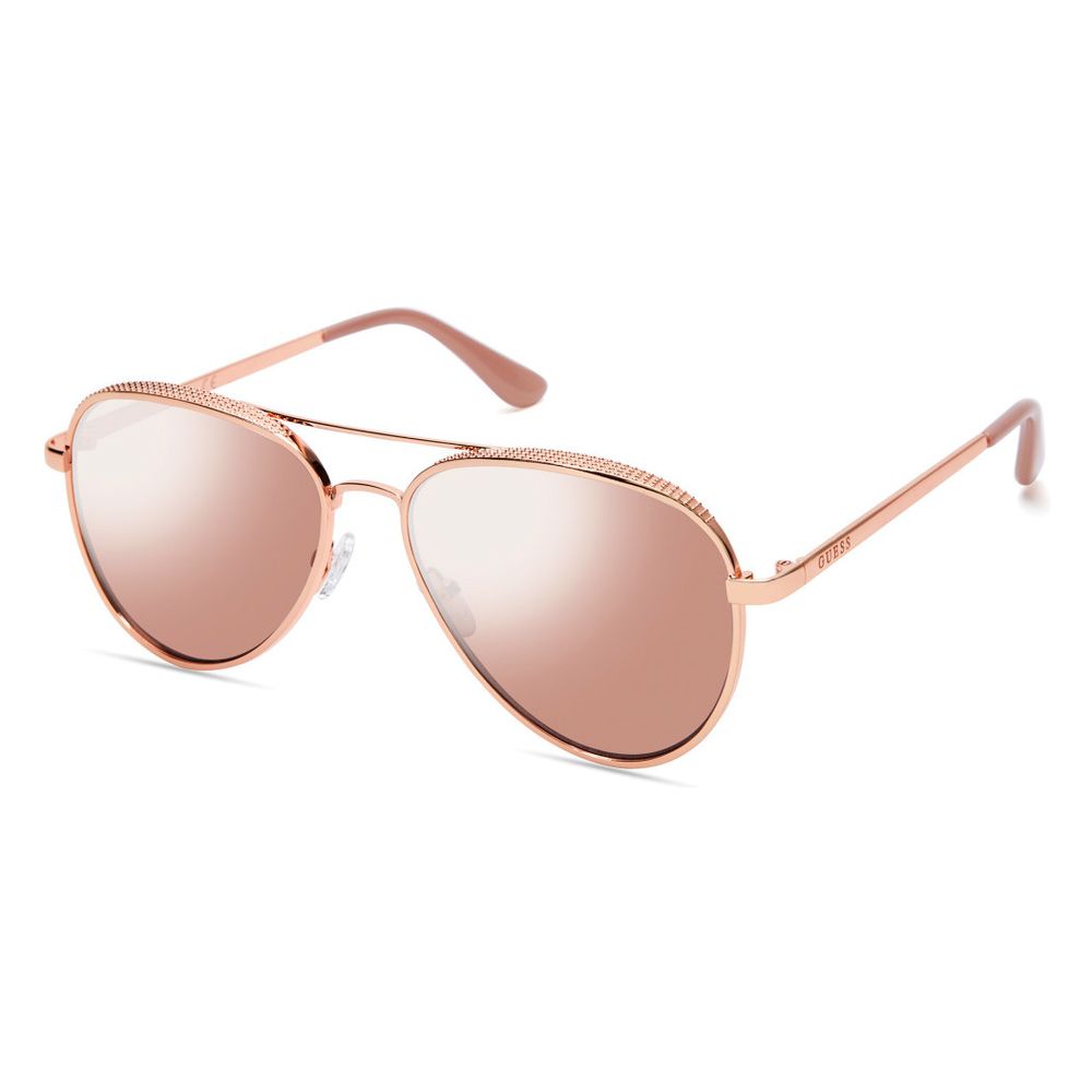 Guess Rosa Metall-Sonnenbrille