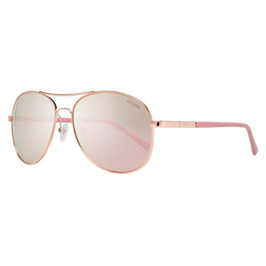 Guess Rosa Metall-Sonnenbrille