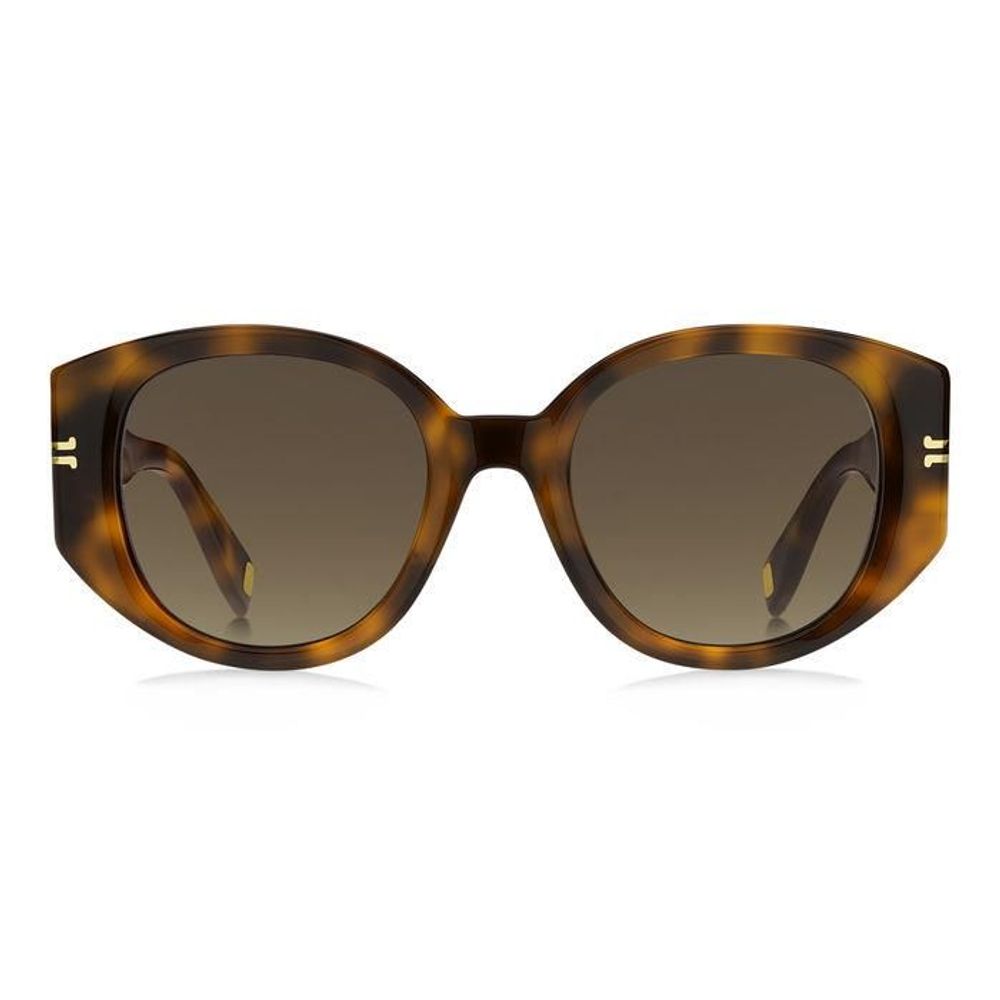 Marc Jacobs Braune Plastiksonnenbrille