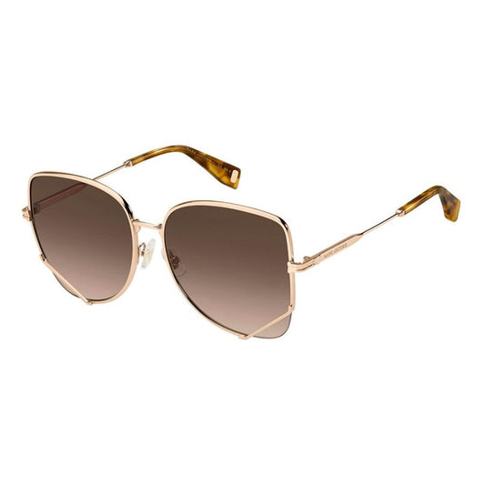 Marc Jacobs Goldene Metall-Sonnenbrille