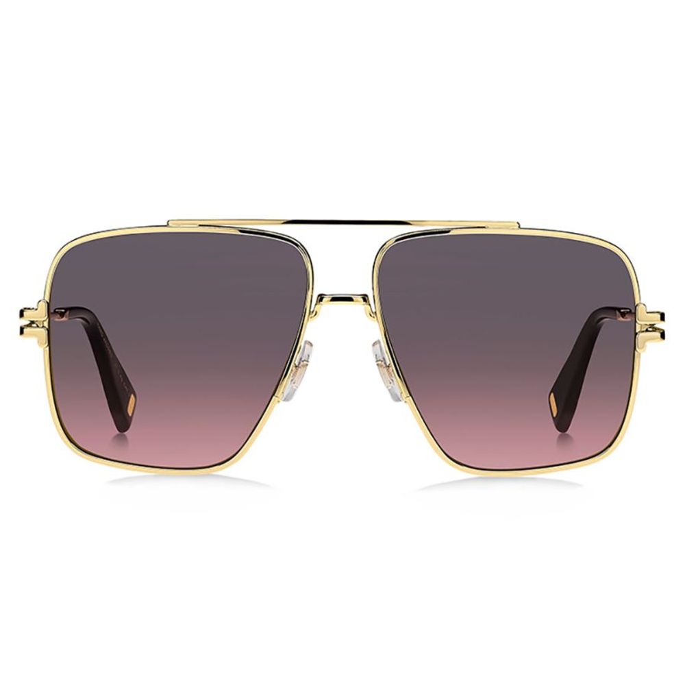 Marc Jacobs Goldene Metall-Sonnenbrille