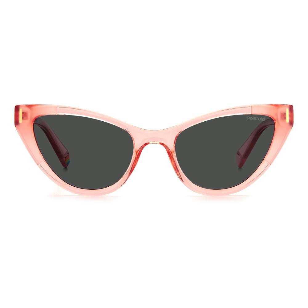 Polaroid Rosa Plastik-Sonnenbrille